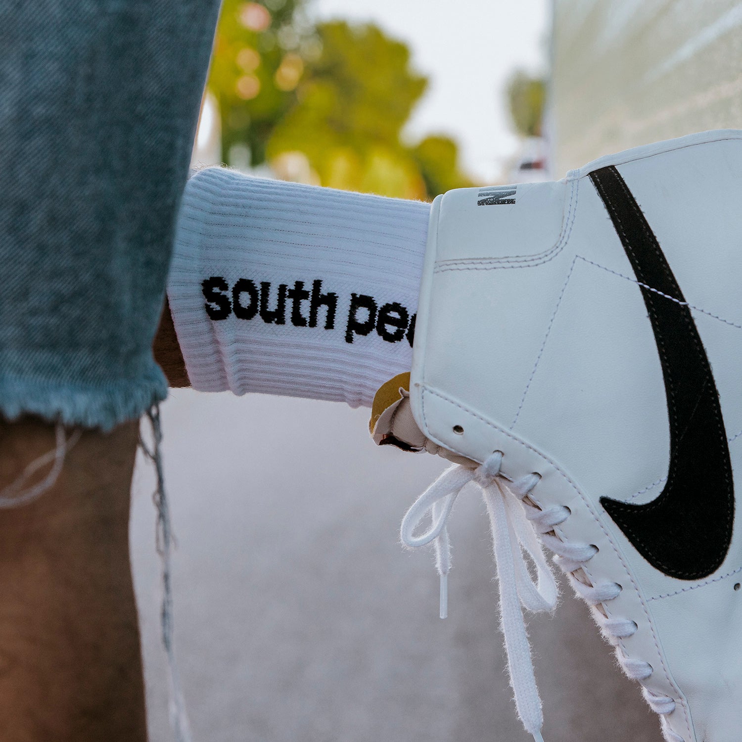 Two-pack crew logo socks – The South People ®